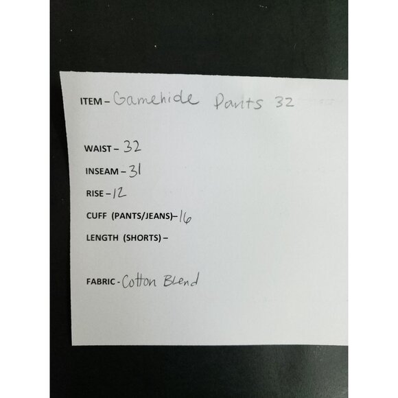 Gamehide Briar Pants Mens Size 32 Cotton Duck Hunting Apparel - Picture 9 of 10